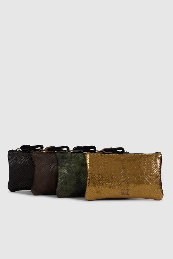 Bf designed by beatriz furest MINI MONEDERO PIEL GRABADA Ventas relámpago