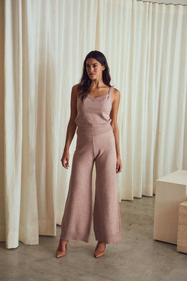 Camille Morocco Rose Knitted Top 2025