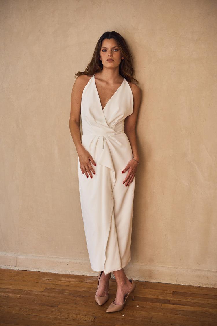 Camille Tokyo White Dress En oferta