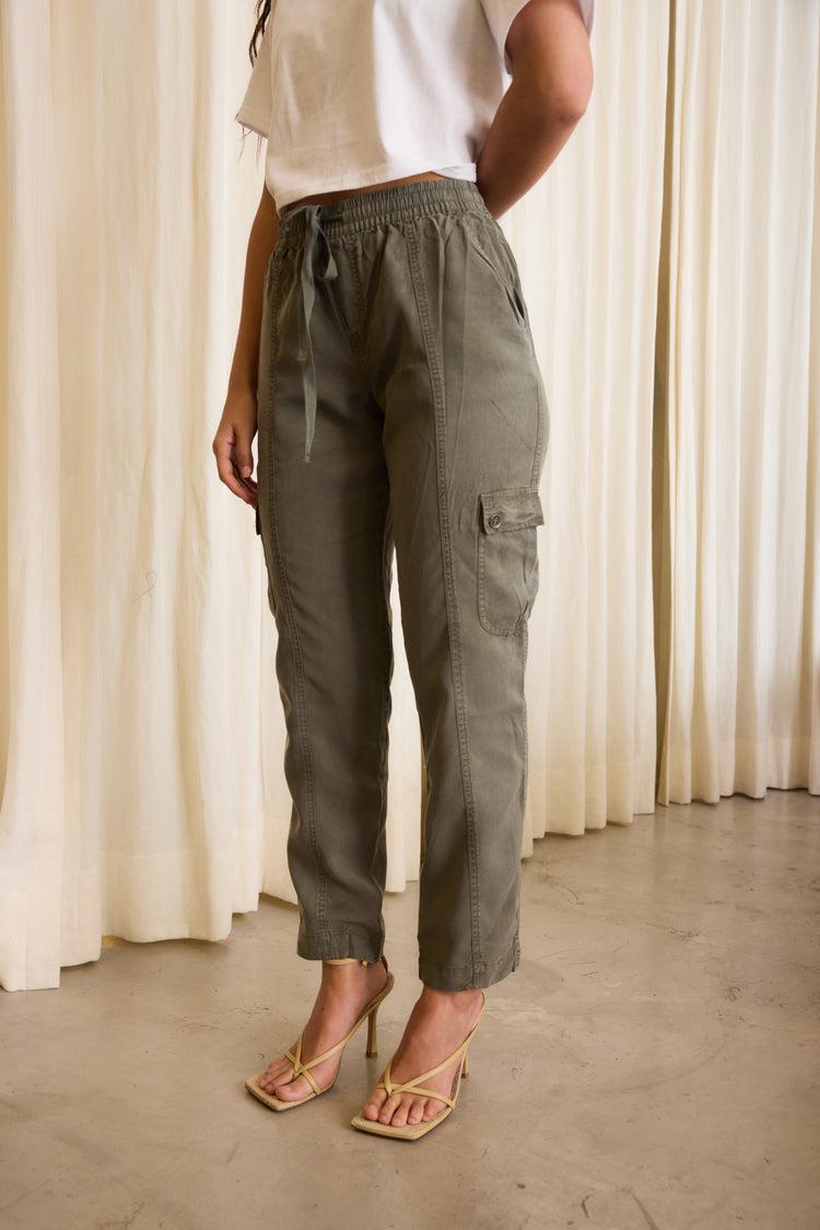 Camille Bodrum Olive Pants Precio ultrabajo