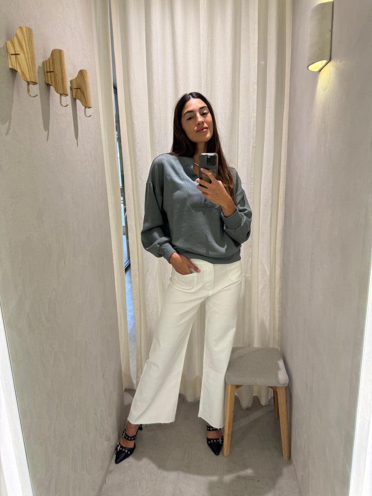 Camille Cape Town Olive Sweat Outlet online