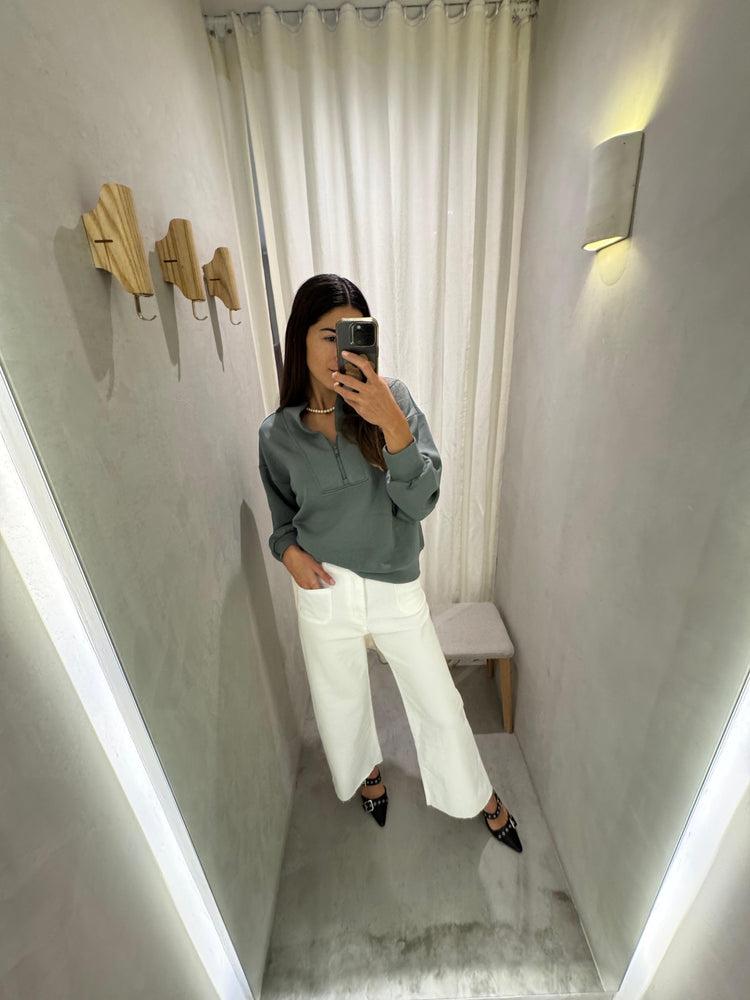 Camille Cape Town Olive Sweat Outlet online