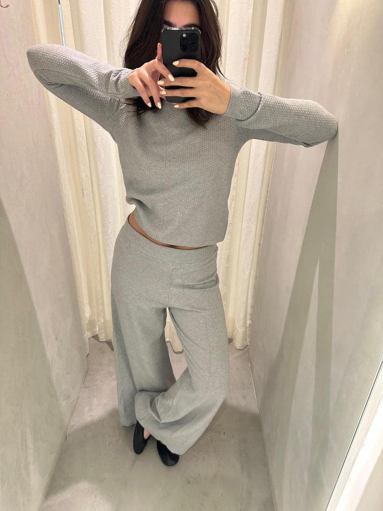 Camille Denver Grey Knitted Pants 2025