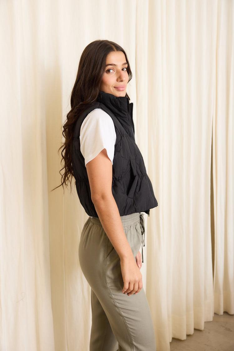Camille Oslo Black Vest Descuentos del mes