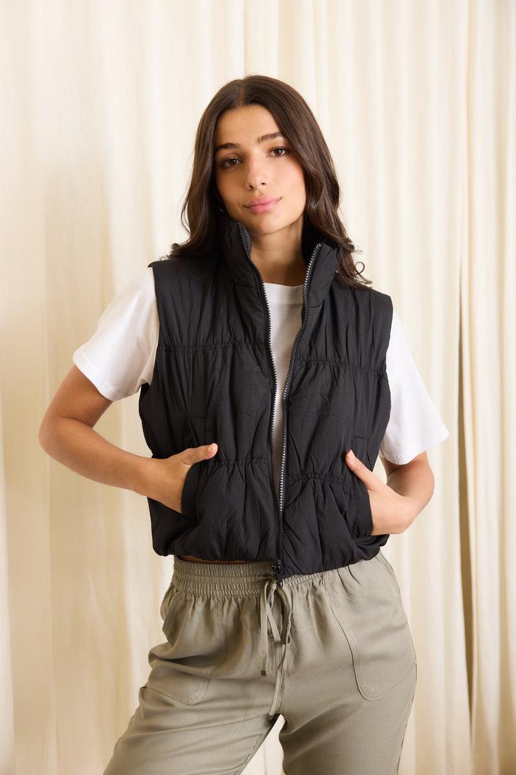 Camille Oslo Black Vest Descuentos del mes