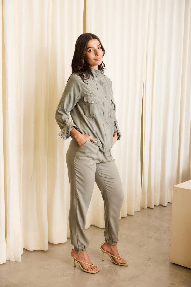 Camille Porto Sage Jacket Precio ultrabajo