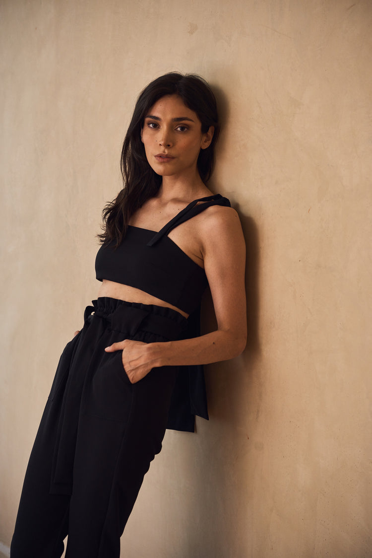 Camille Milan Black Tide Top Tienda