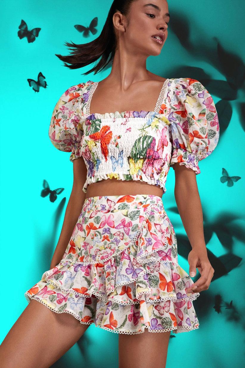 Charo ruiz ibiza Falda corta Fera En oferta