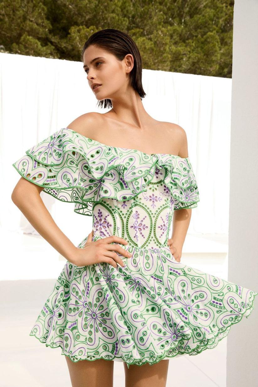 Charo ruiz ibiza Vestido corto Dalia Envío internacional gratuito