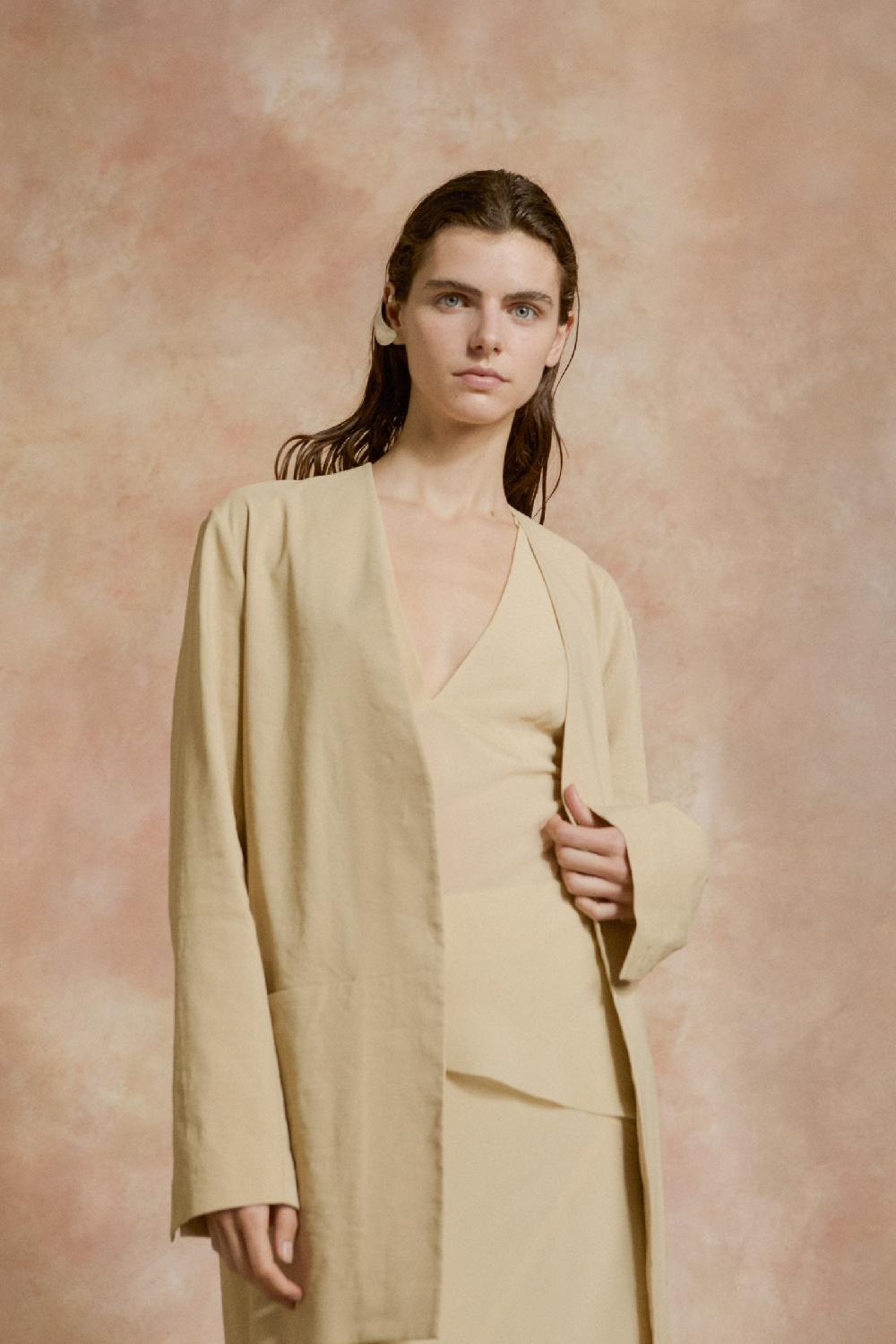 Cortana Mite chaqueta oversize beige Solo queda un día
