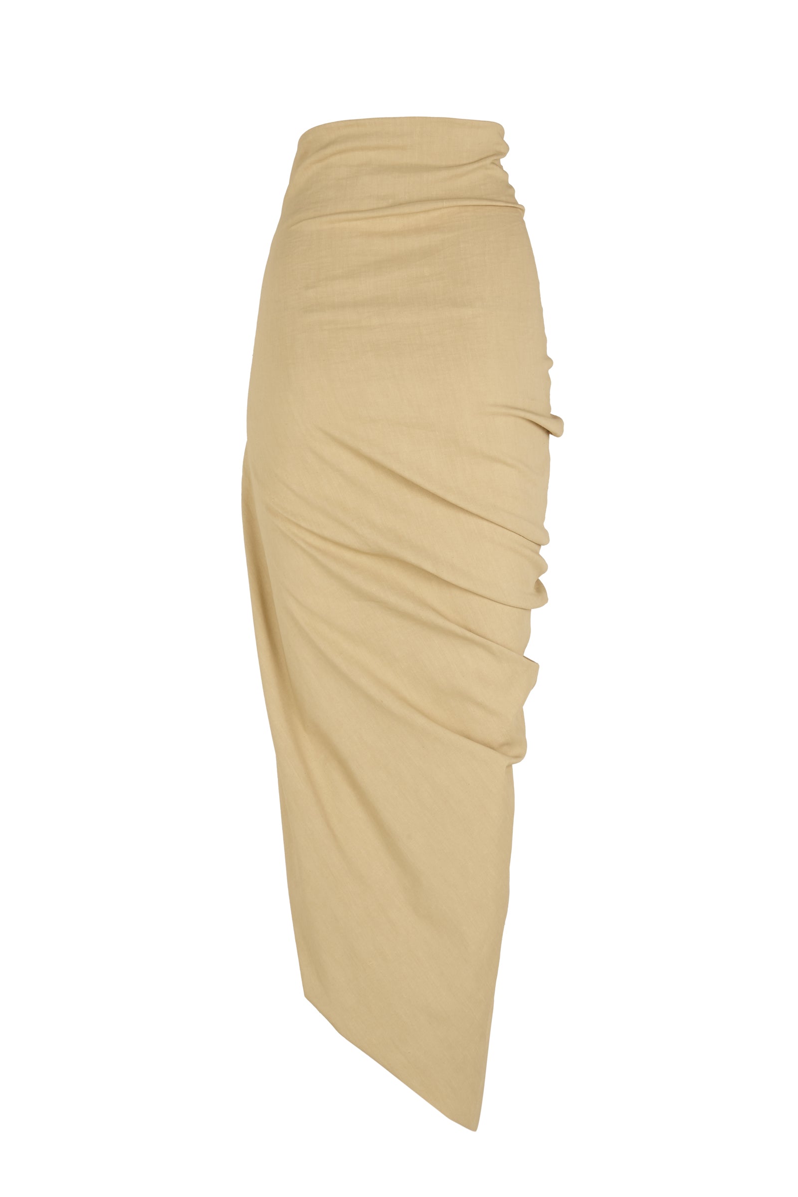 Cortana Mite falda midi beige Superdescuento