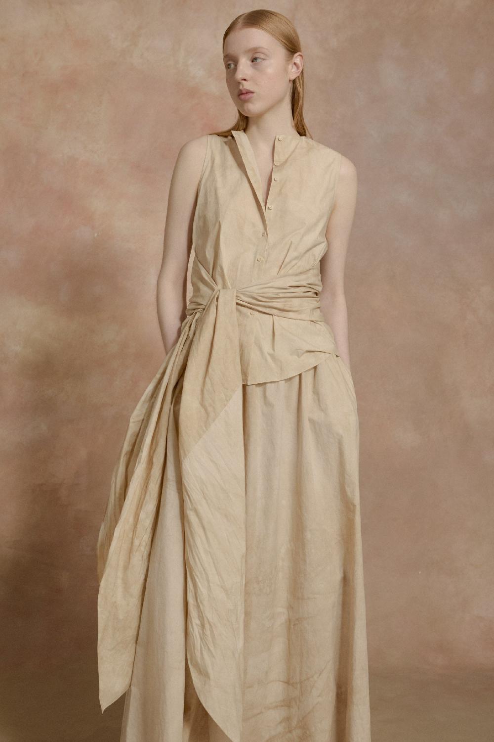 Cortana Yoko top beige maltinto Ofertas de temporada