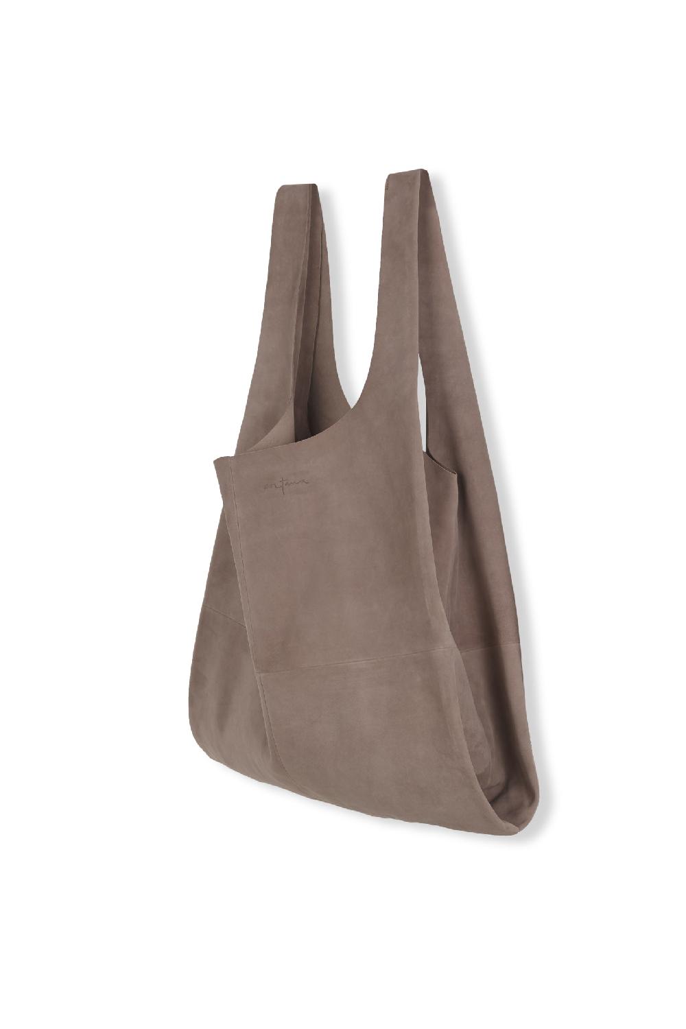 Cortana U XL bolso de ante cacao
