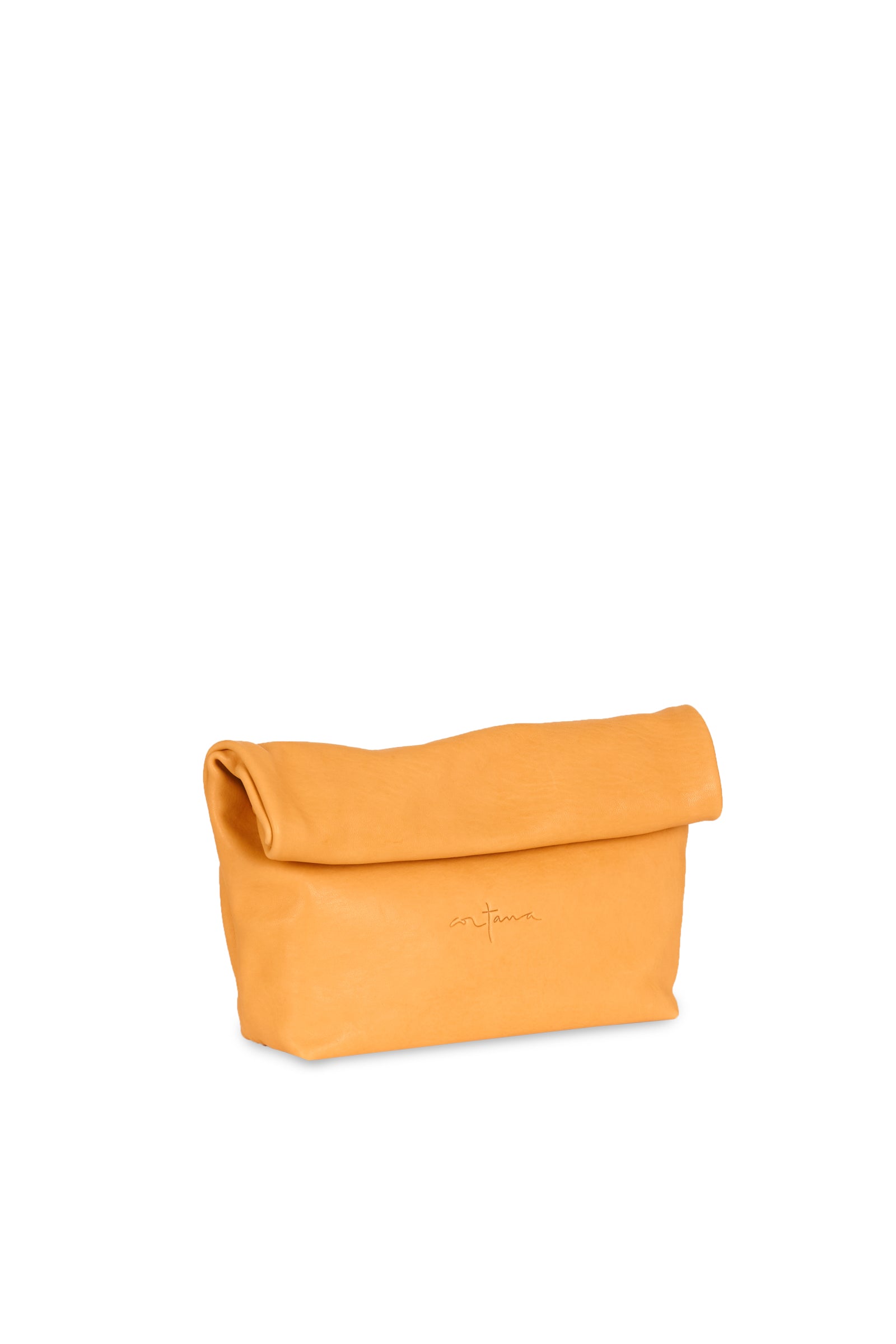 Cortana Delhi S clutch de cuero melocoton Rebajas top
