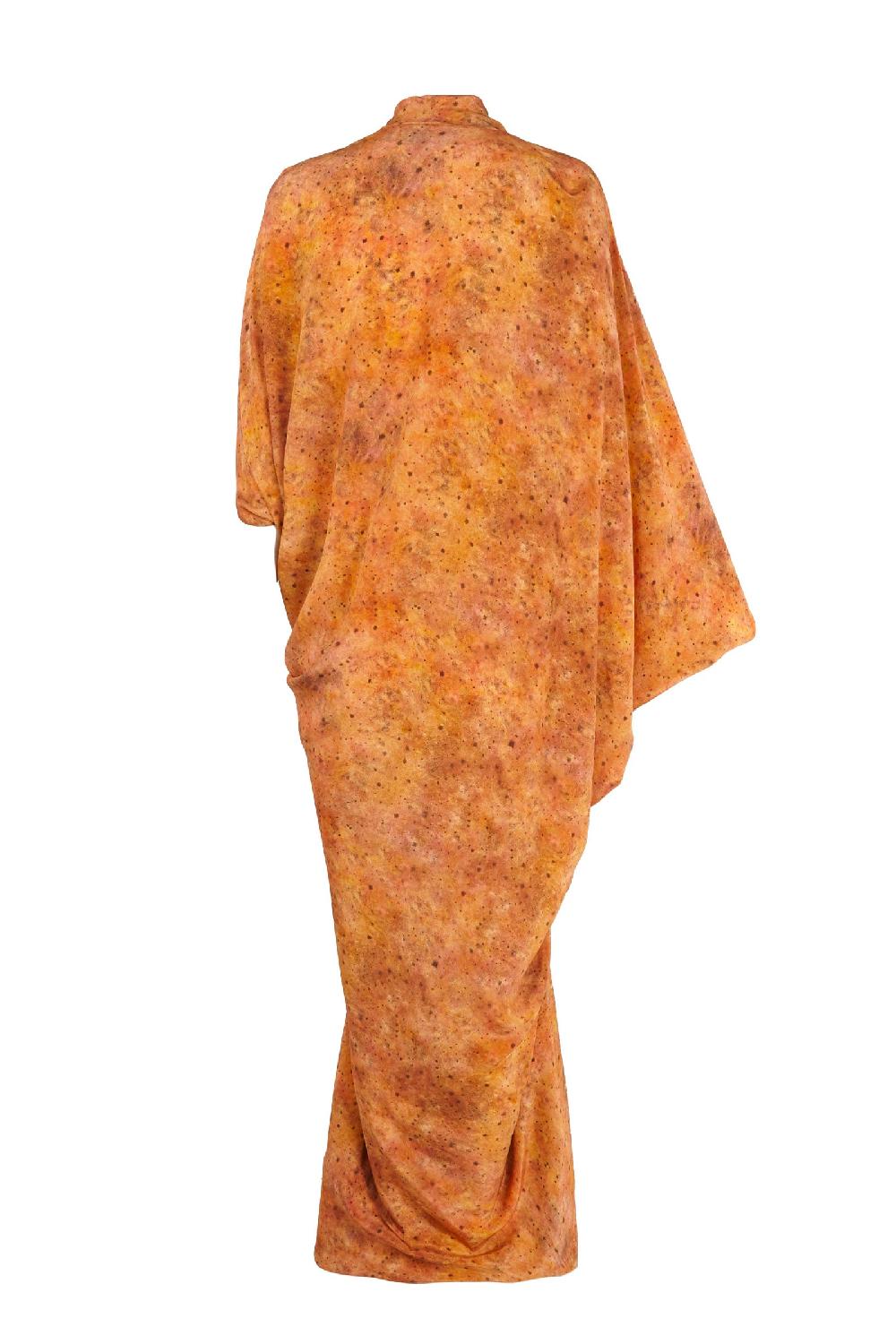 Cortana Mayu vestido en seda sora print Envío gratis