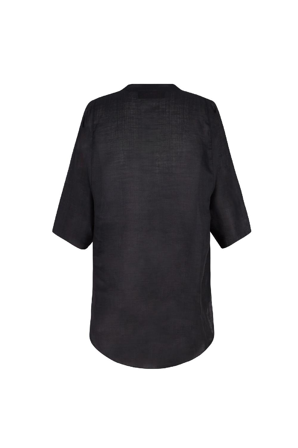 Cortana Jules top en ramio gris humo Rebajas de fábrica