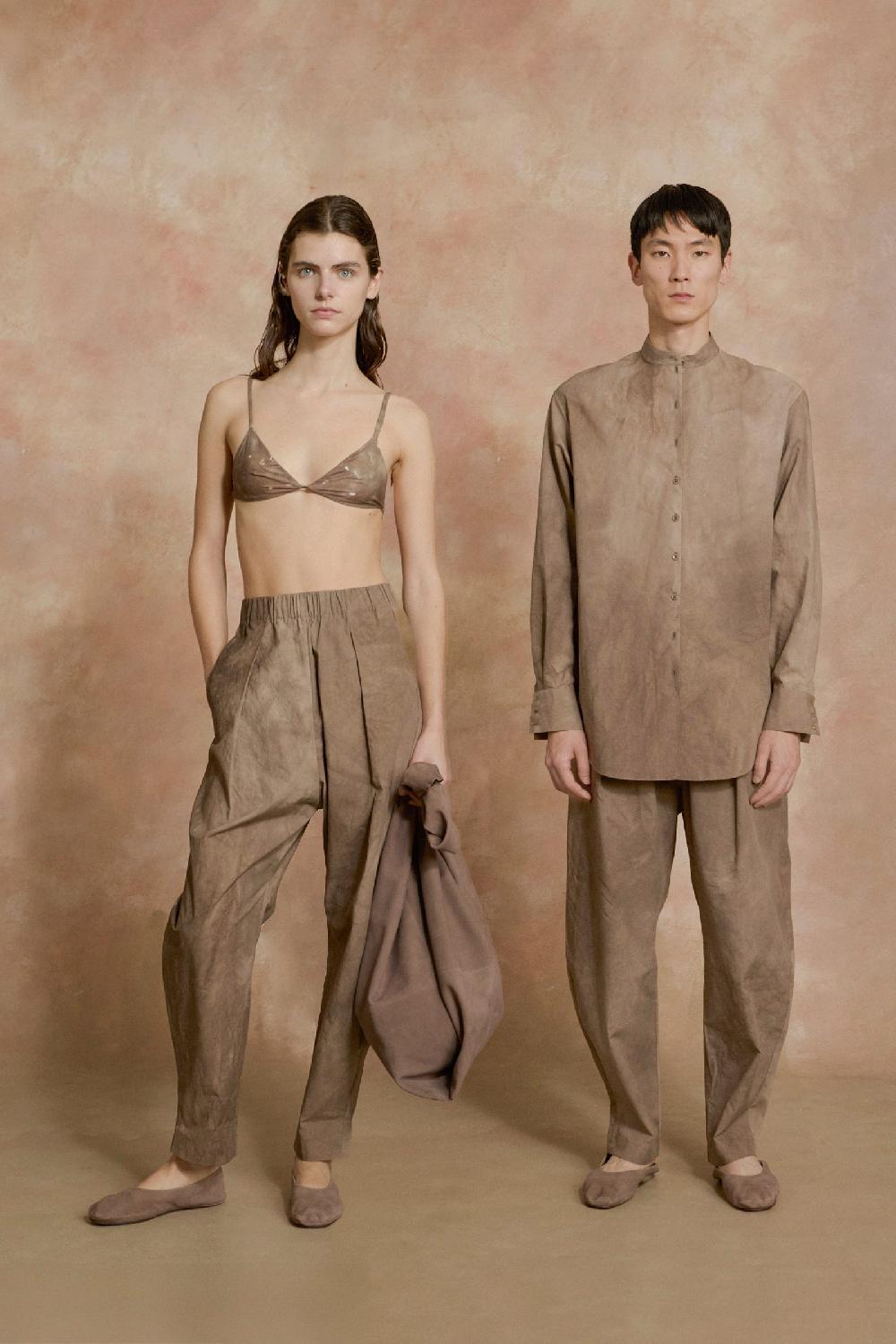 Cortana Yoko pantalon cacao maltinto Precio ultrabajo
