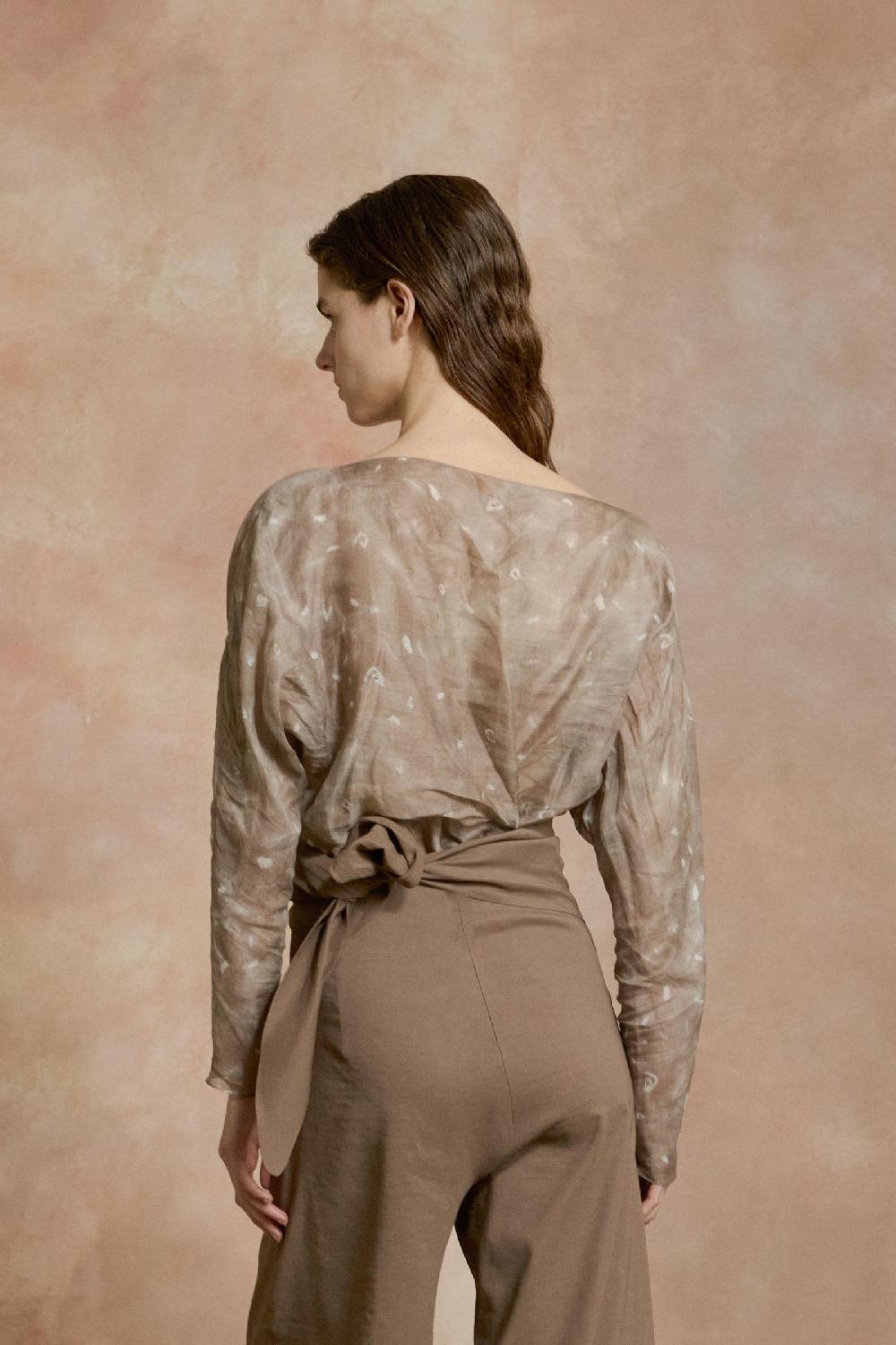 Cortana Mite pantalon envolvente grafito Outlet online