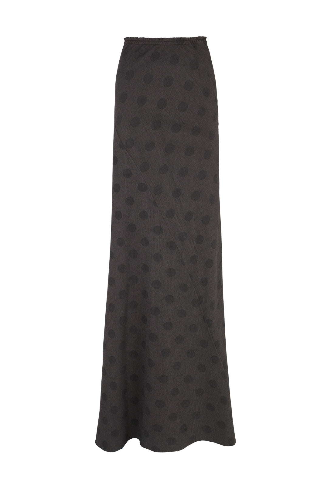 Cortana Lala falda larga jacquard topos