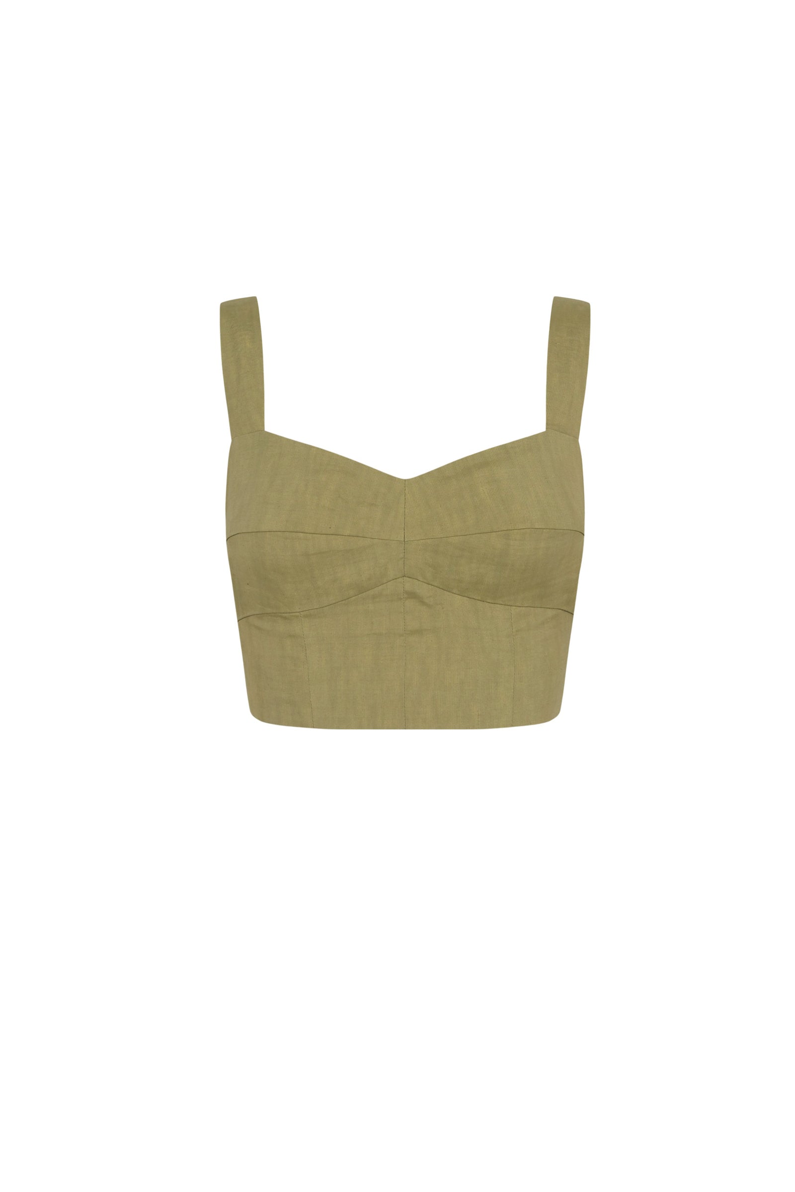 Cortana She top bustier pistacho