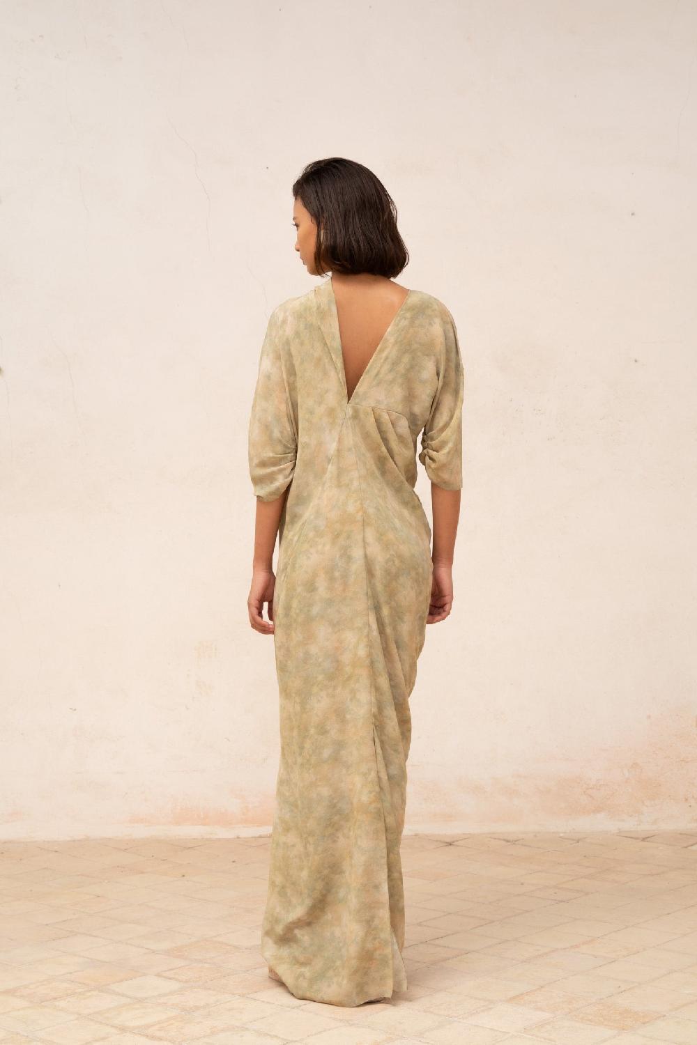 Cortana Ada vestido en seda hope print Ofertas de temporada
