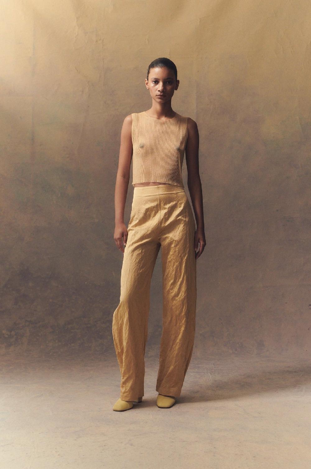 Cortana Peaches pantalón de talle alto melocotón Ofertas
