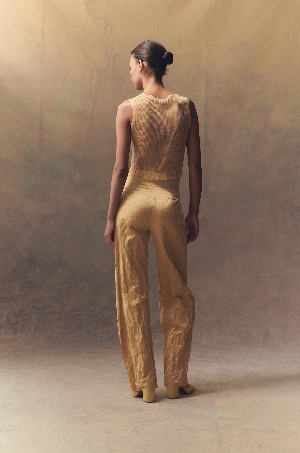 Cortana Peaches pantalón de talle alto melocotón Ofertas