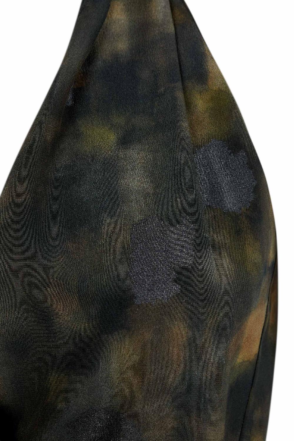 Cortana Karl top en seda klimt print Oferta exclusiva