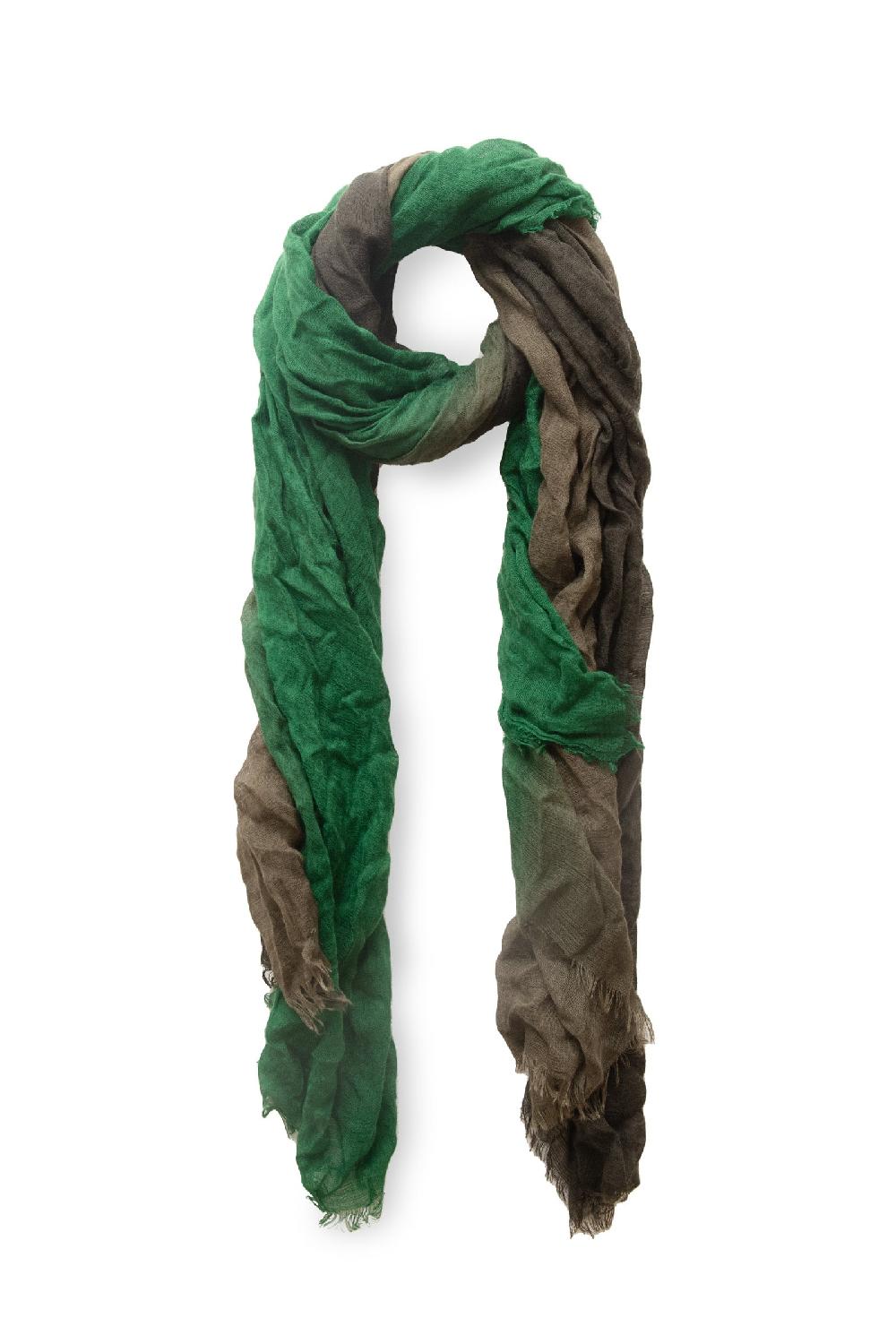 Cortana Giuseppe foulard tricolor verde Rebajas de fin de temporada