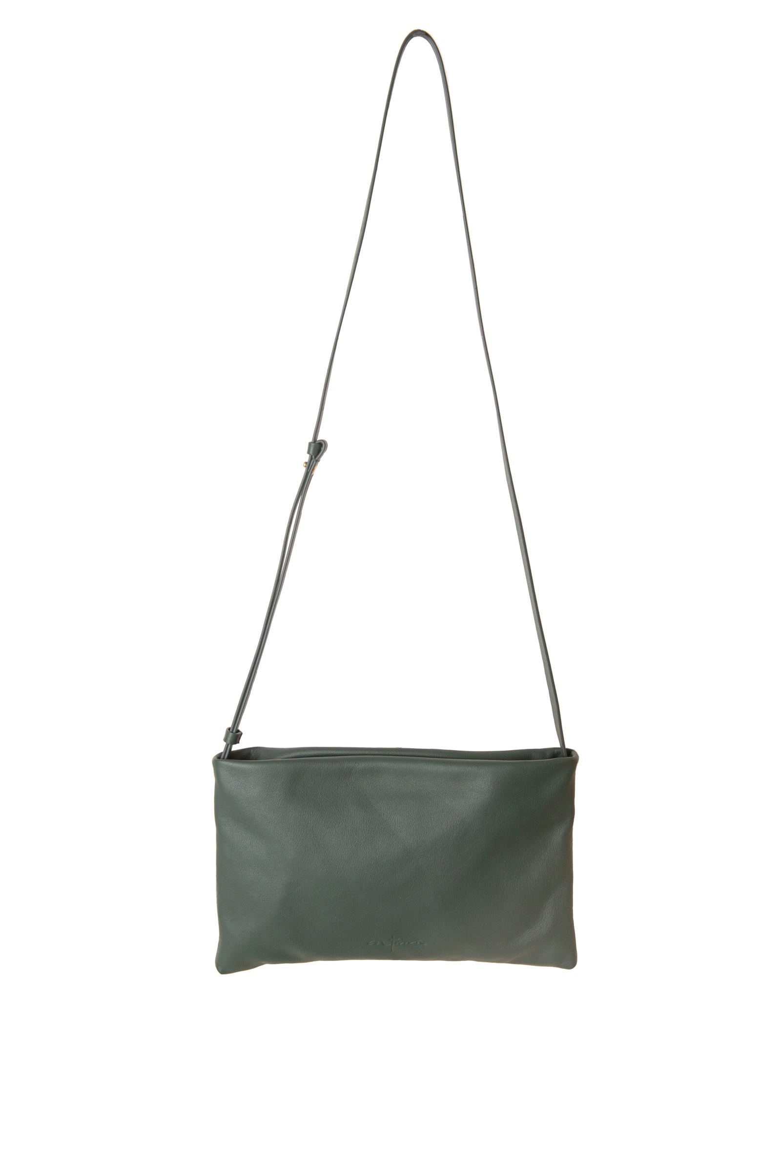 Cortana Myla bolso bandolera en cuero verde