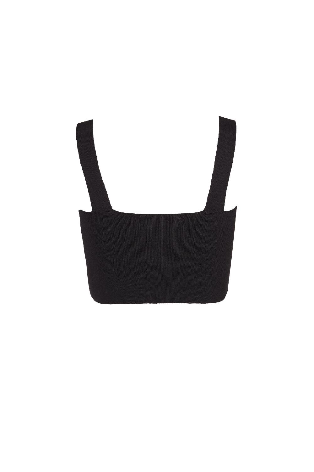 Cortana Bambino top bandeau en punto negro Últimos 3 días
