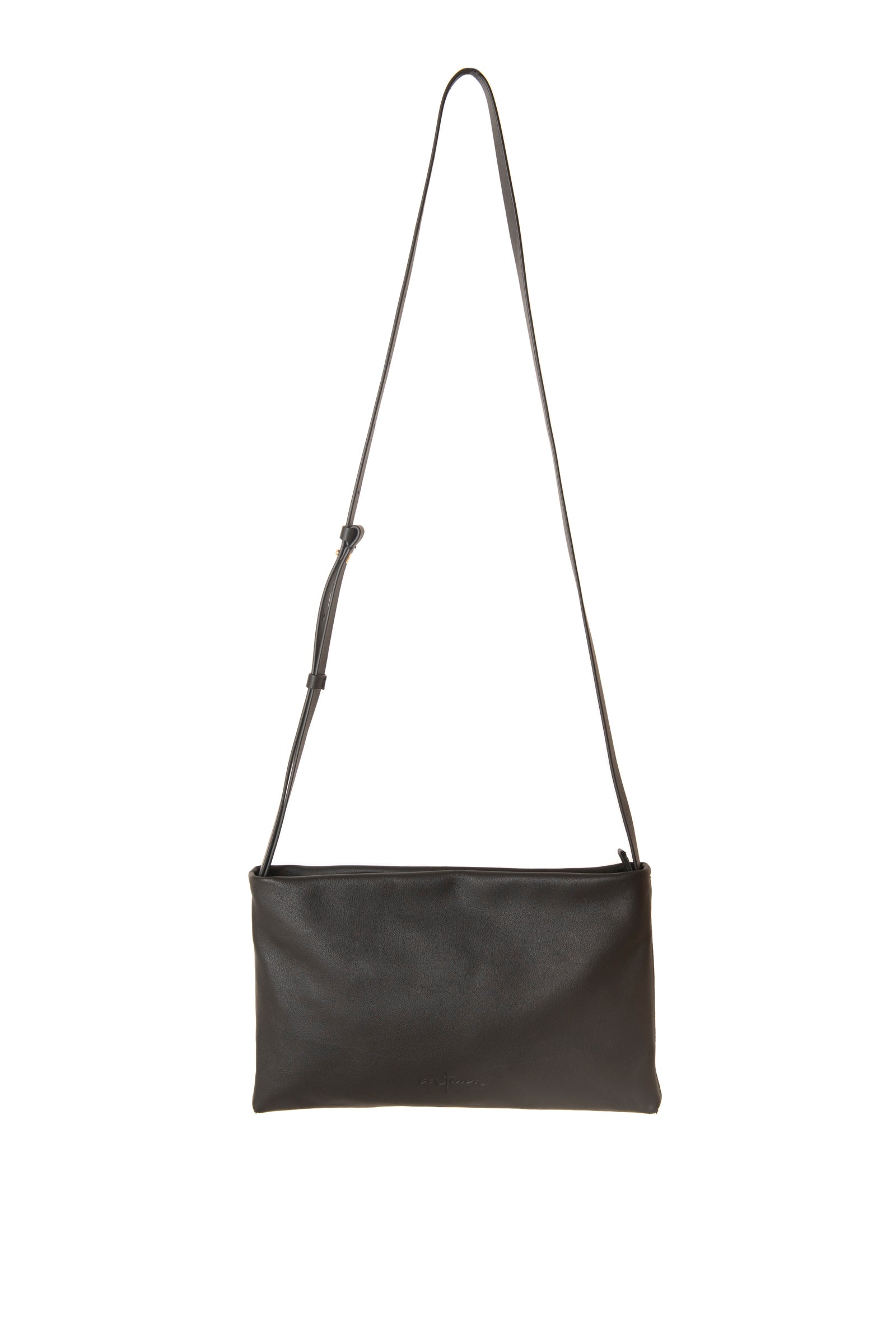 Cortana Myla bolso bandolera en cuero negro