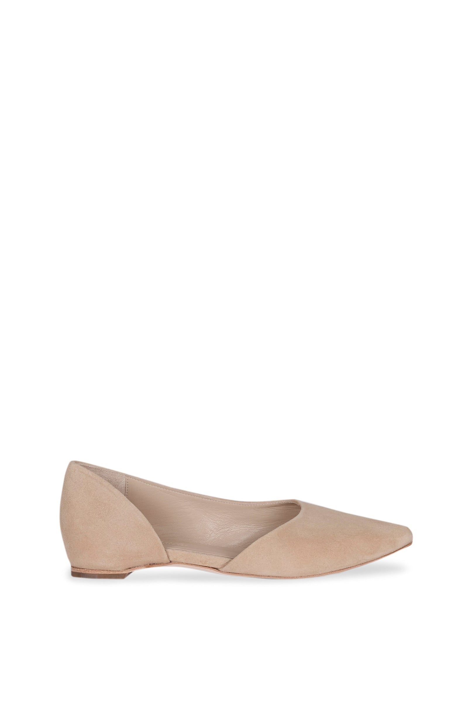 Cortana Circe bailarina en ante beige