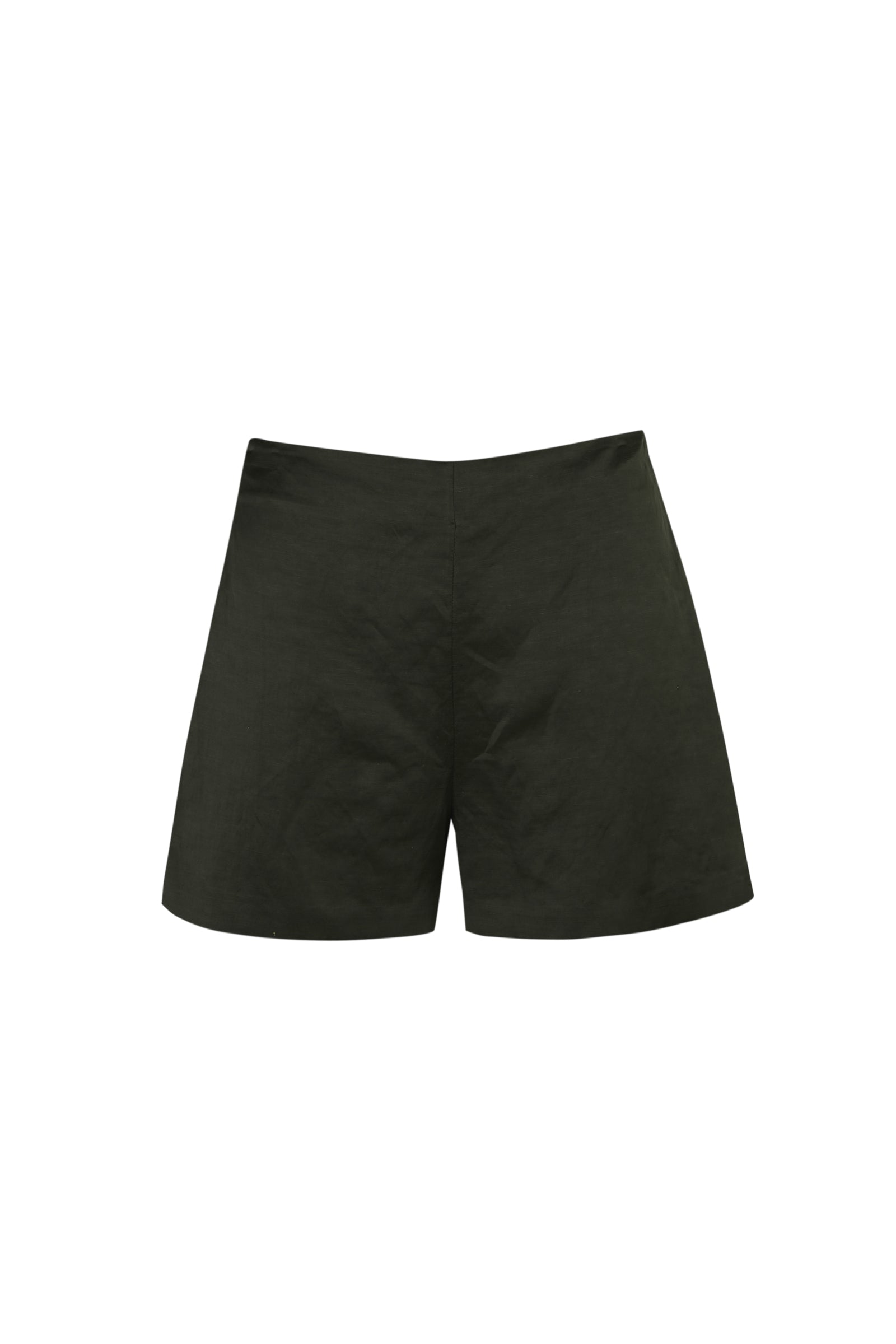 Cortana Gloria shorts en lino y viscosa grafito