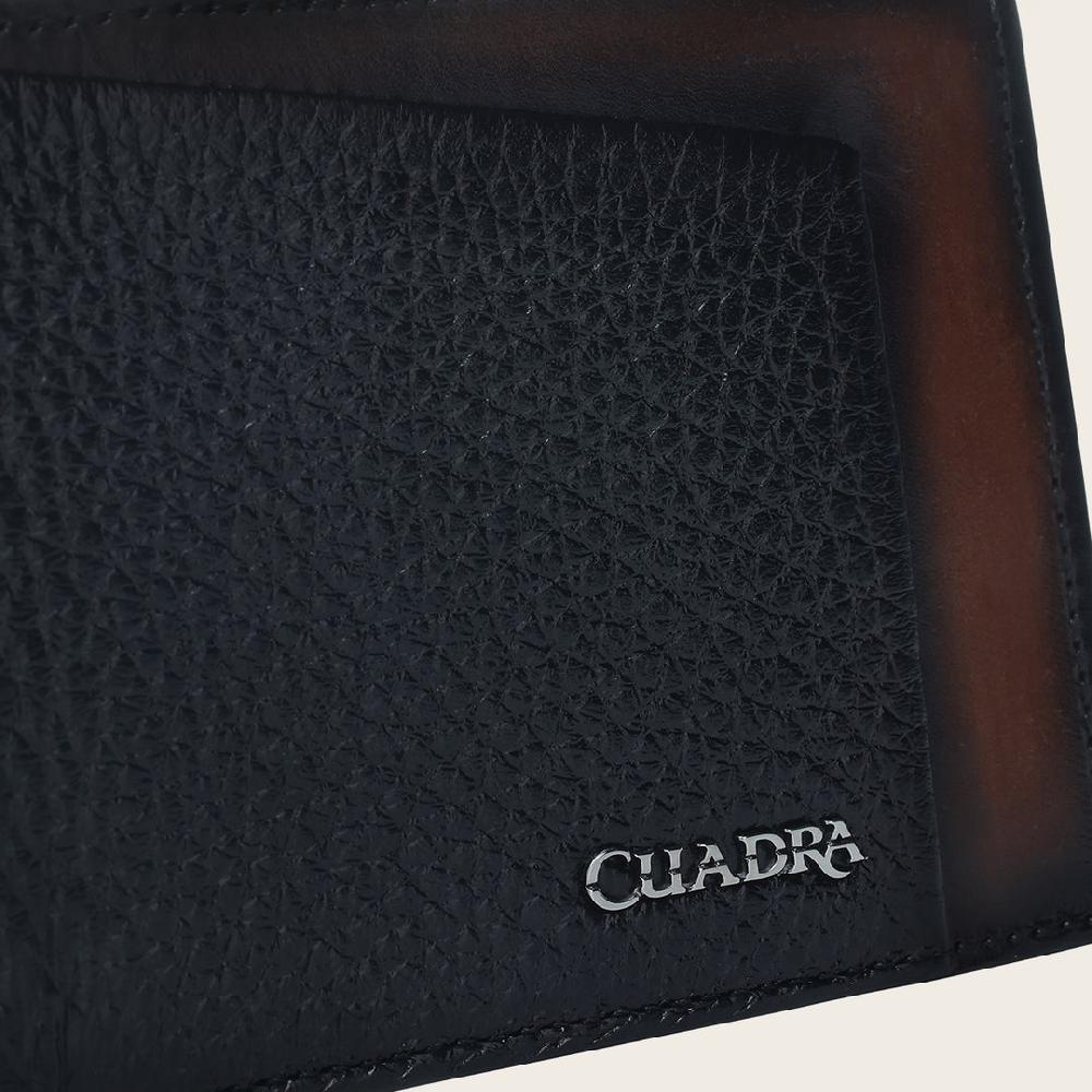 Cuadra Cartera para caballero en piel genuina de venado En oferta