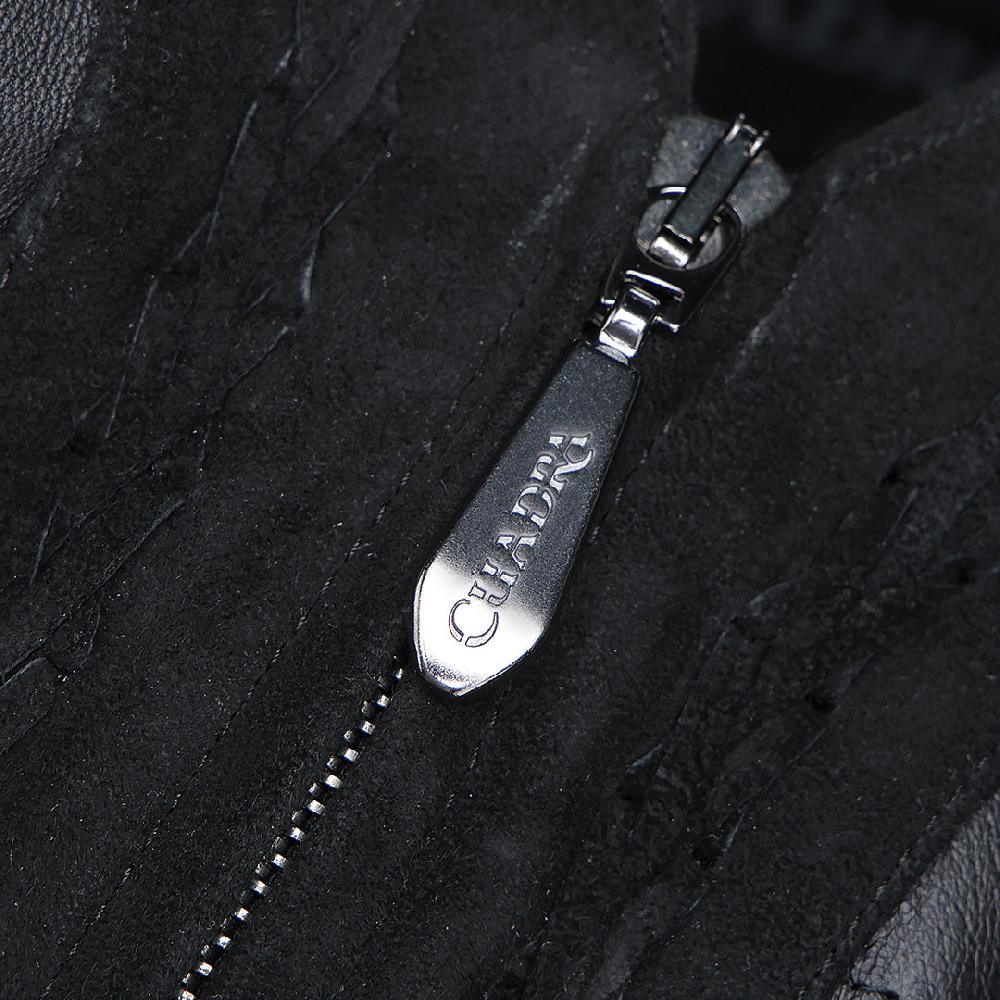 Cuadra Chaleco para dama en piel de ovino Descuentos del mes