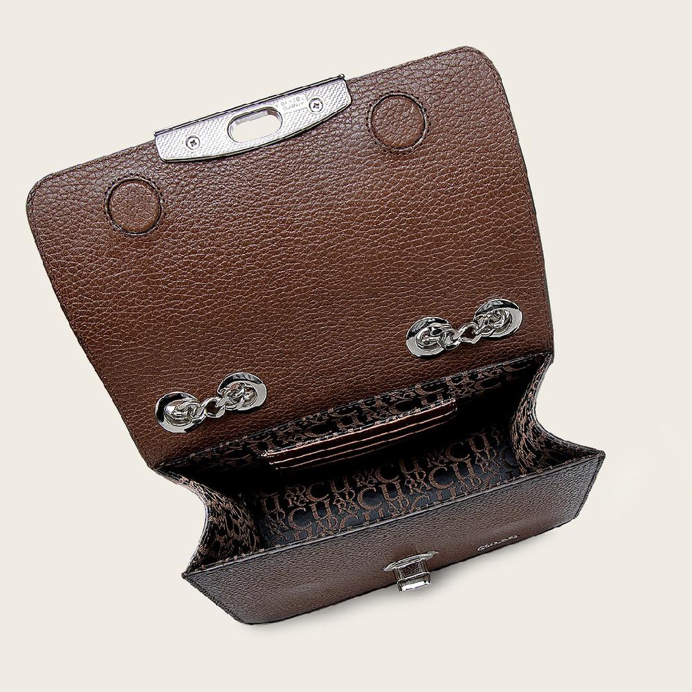 Cuadra Crossbody mini en piel genuina de carunga para dama Rebajas