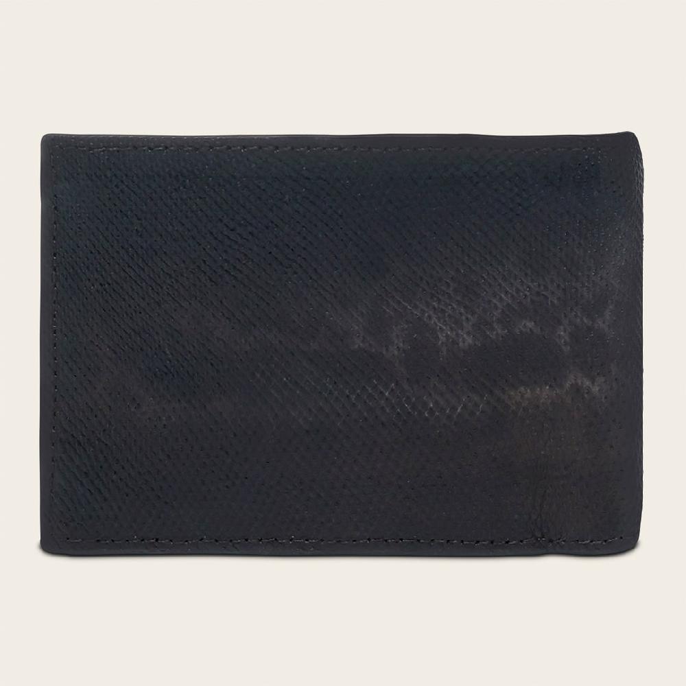Cuadra Cartera en piel genuina de carunga para caballero Venta caliente