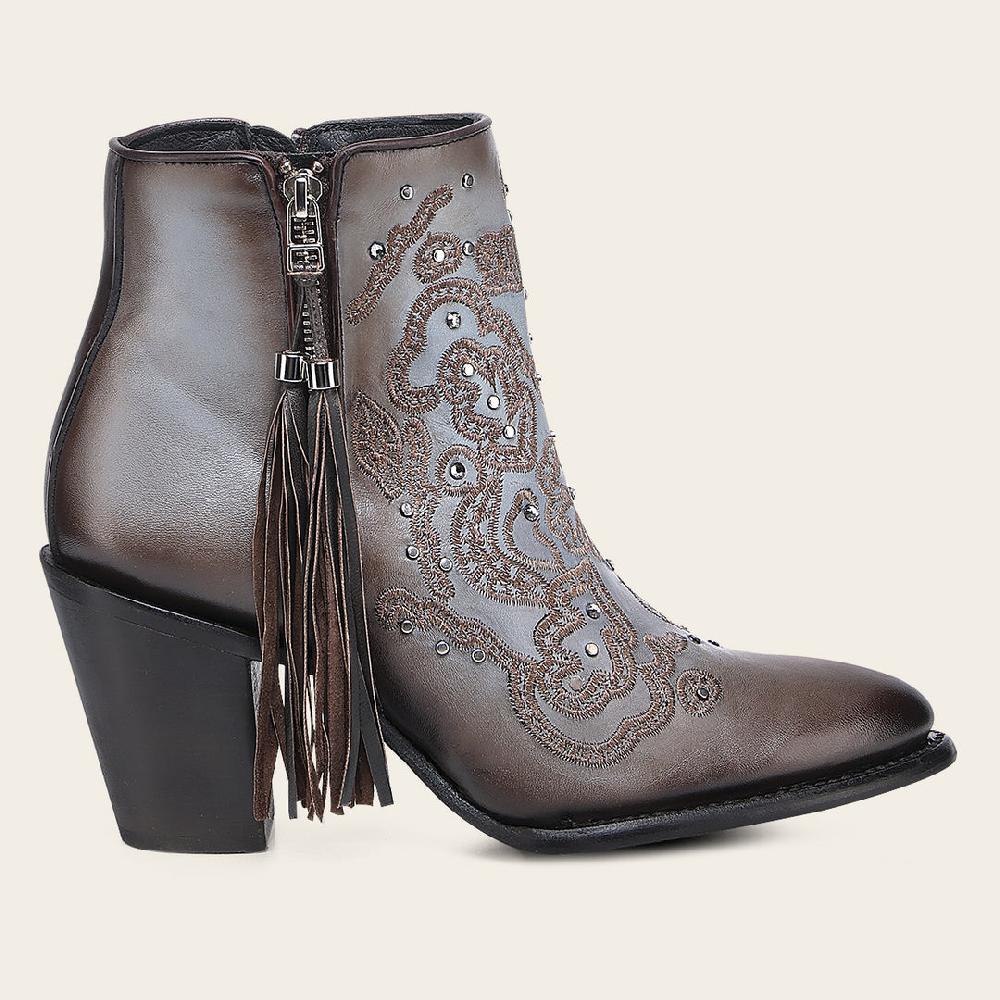 Cuadra Botín casual en piel genuina para dama Gran oferta