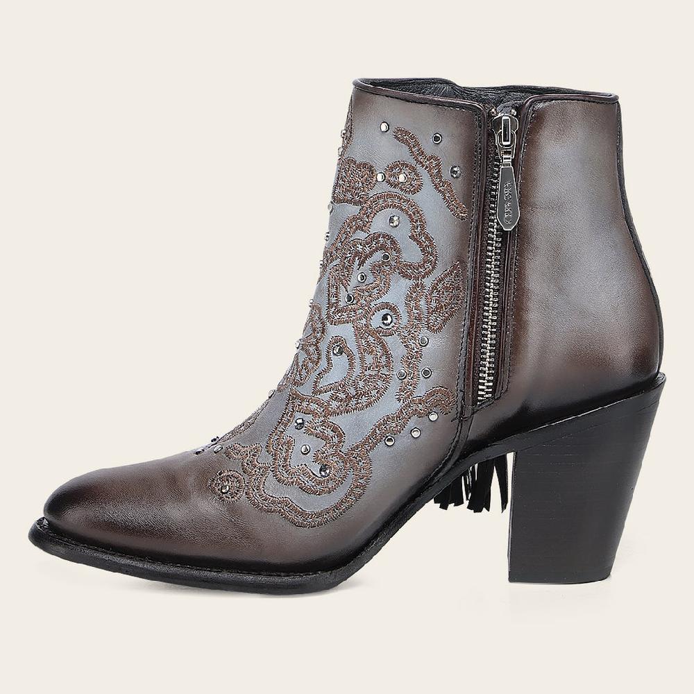Cuadra Botín casual en piel genuina para dama Gran oferta