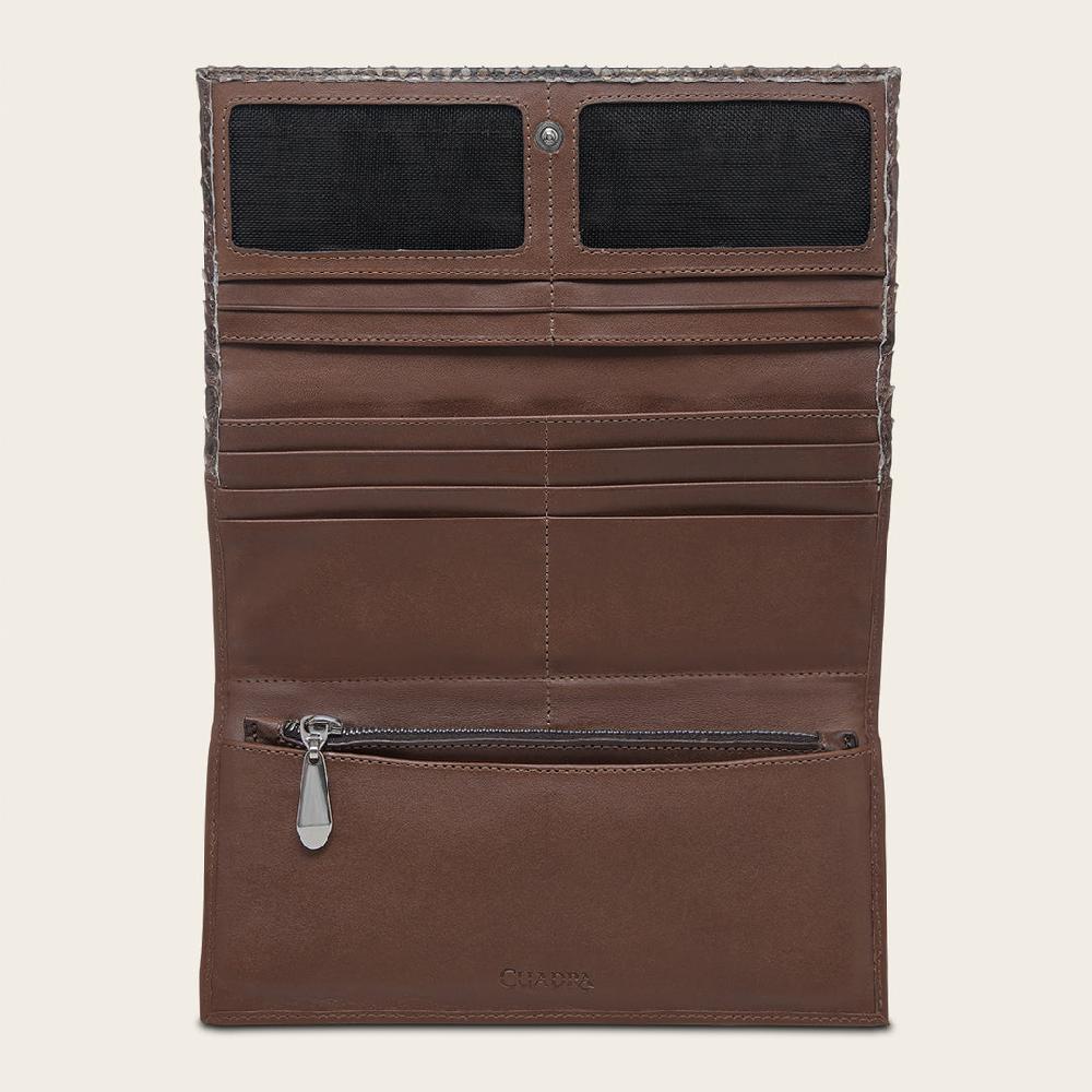 Cuadra Cartera en piel genuina de pitón para dama Rebajas online