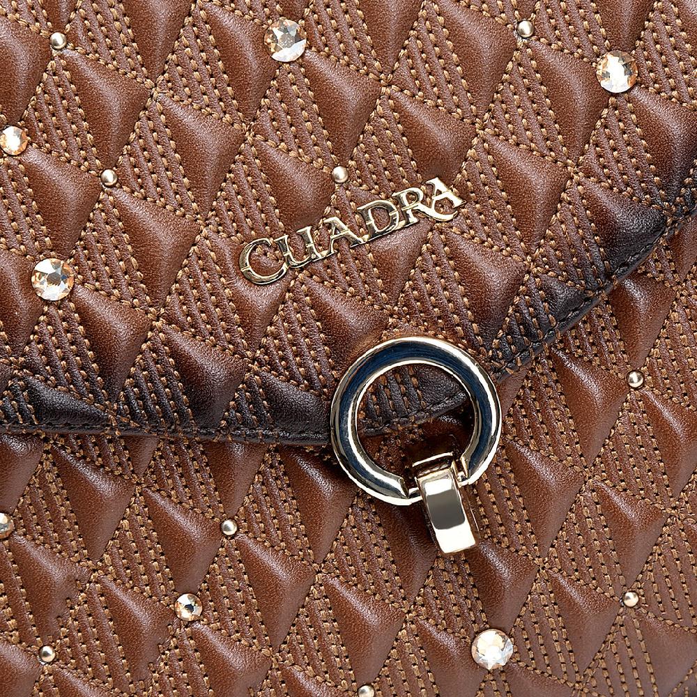 Cuadra Crossbody en piel genuina de bovino para dama Últimos 3 días