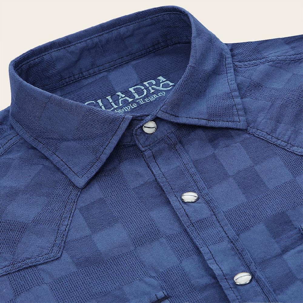 Cuadra Camisa Cuadra para caballero Liquidación