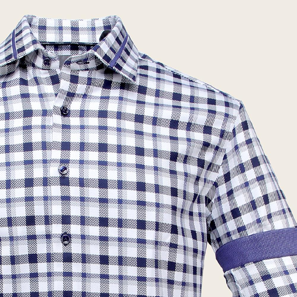 Cuadra Camisa Cuadra signature para caballero Precio ultrabajo