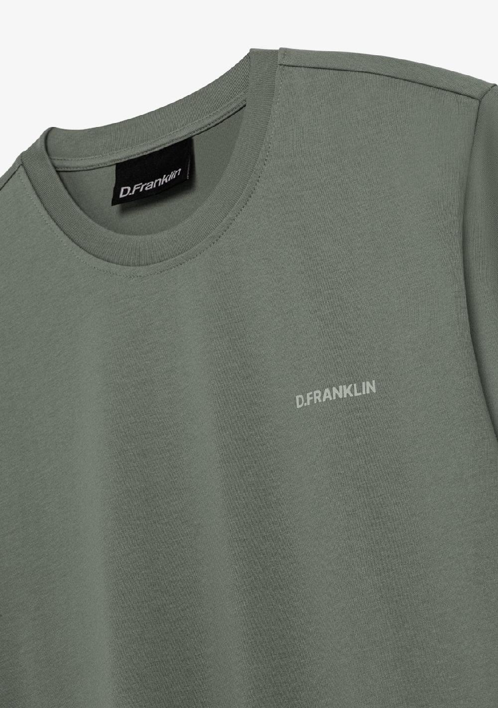 D.franklin Worldwide Tee Green Tienda
