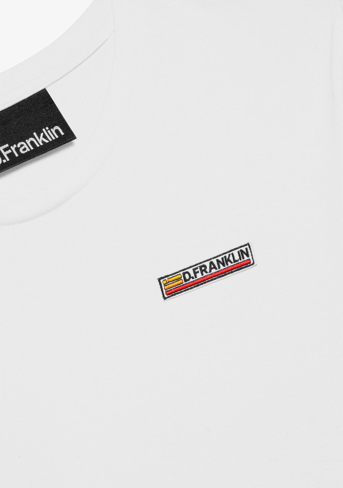D.franklin Essential Tee White Rebajas top