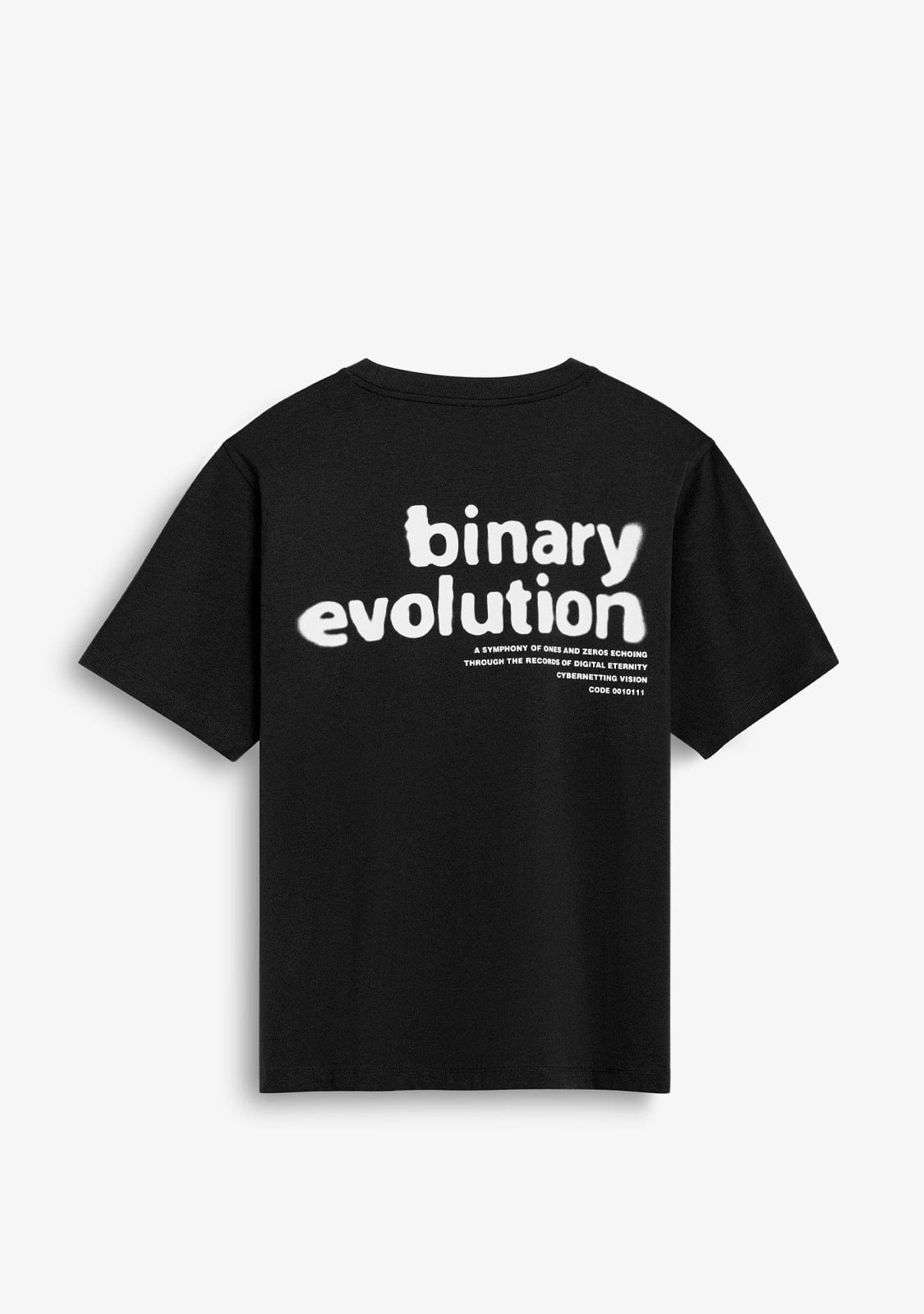 D.franklin Binary Tee Black Envío gratis