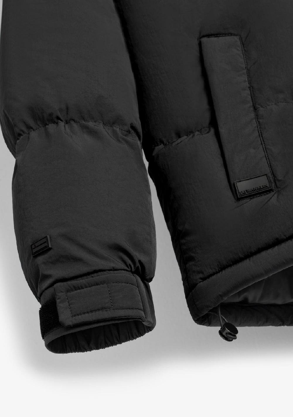 D.franklin Puffer Jacket Black Último día