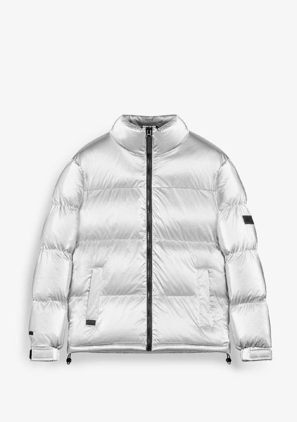 D.franklin Puffer Jacket Light Grey Promoción por tiempo limitado