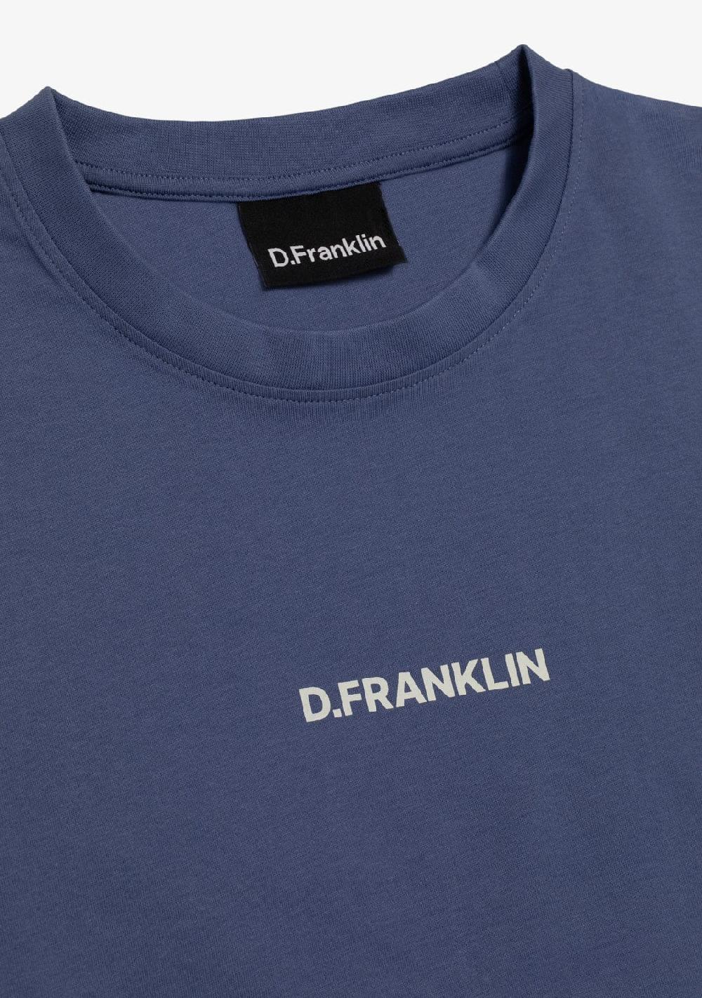 D.franklin Binary Tee Blue Solo hoy
